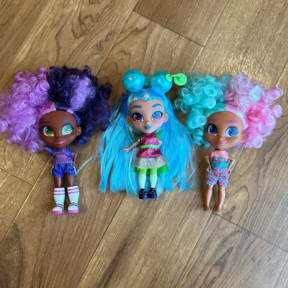 Set of 3 Hairdorable Dolls with One Carrying Case - Picture 4 of 13